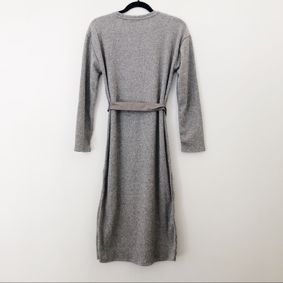 New Zara knit Belted Dress - Picture 7 of 8